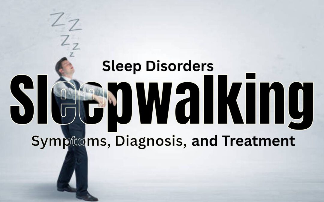 Man sleepwalking with Z's floating above.
