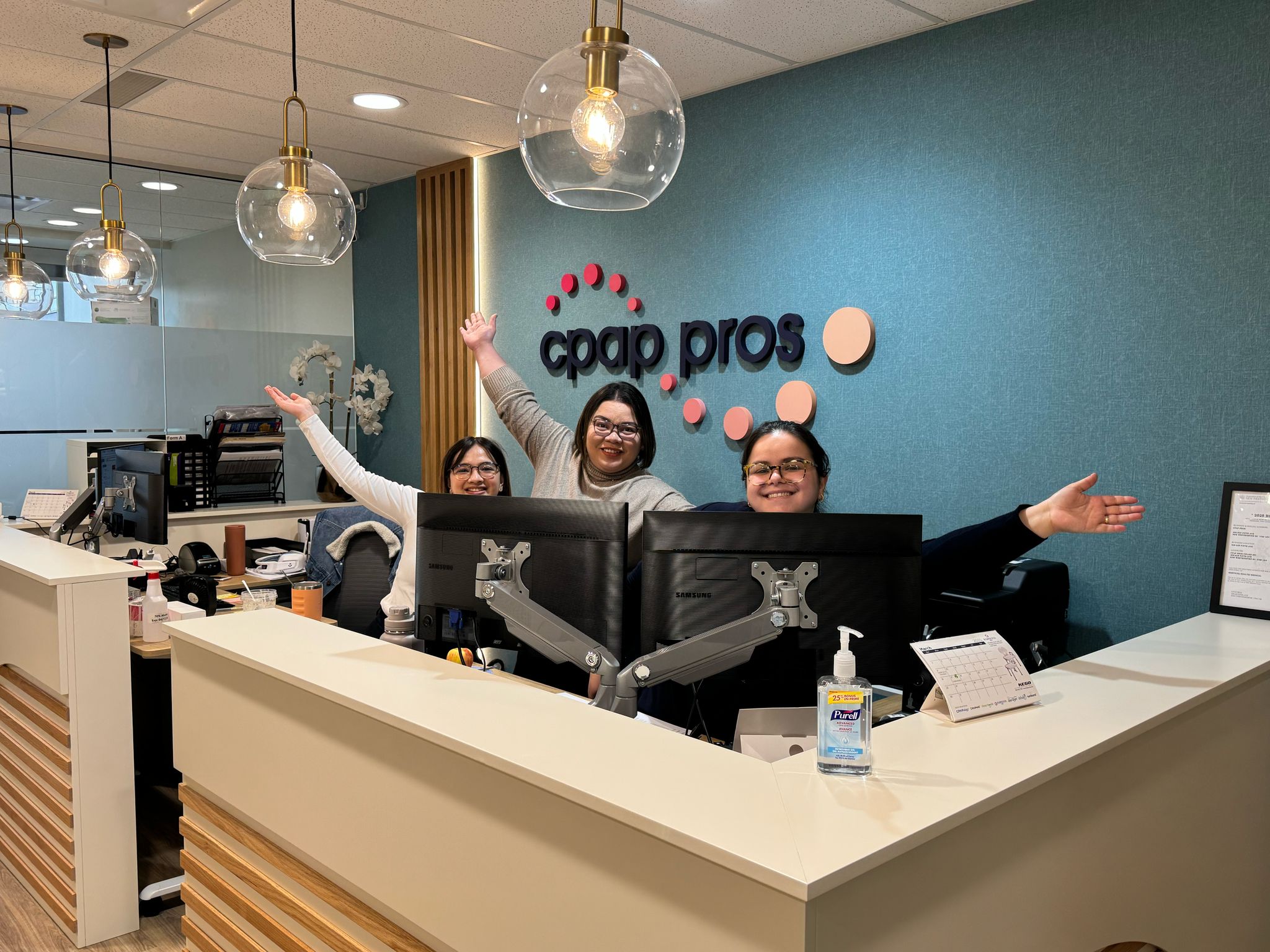 Friendly staff at CPAP Pros ready to help with sleep issues