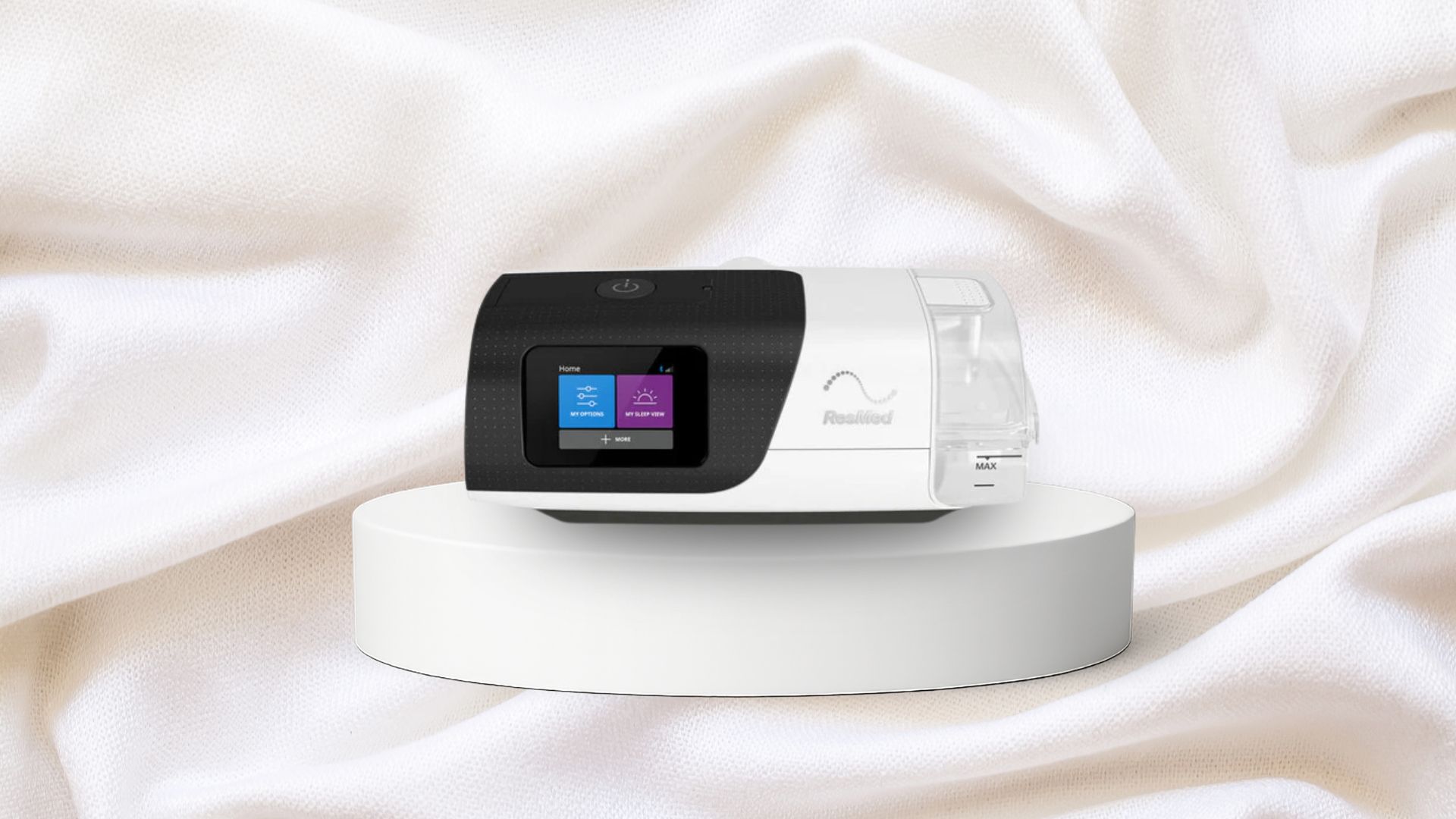 ResMed AirSense 11 CPAP machine for restful sleep