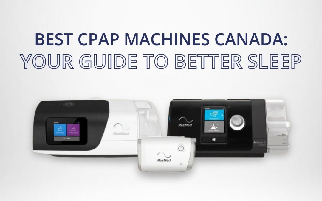 CPAP machines comparison showing leading brands in Canada