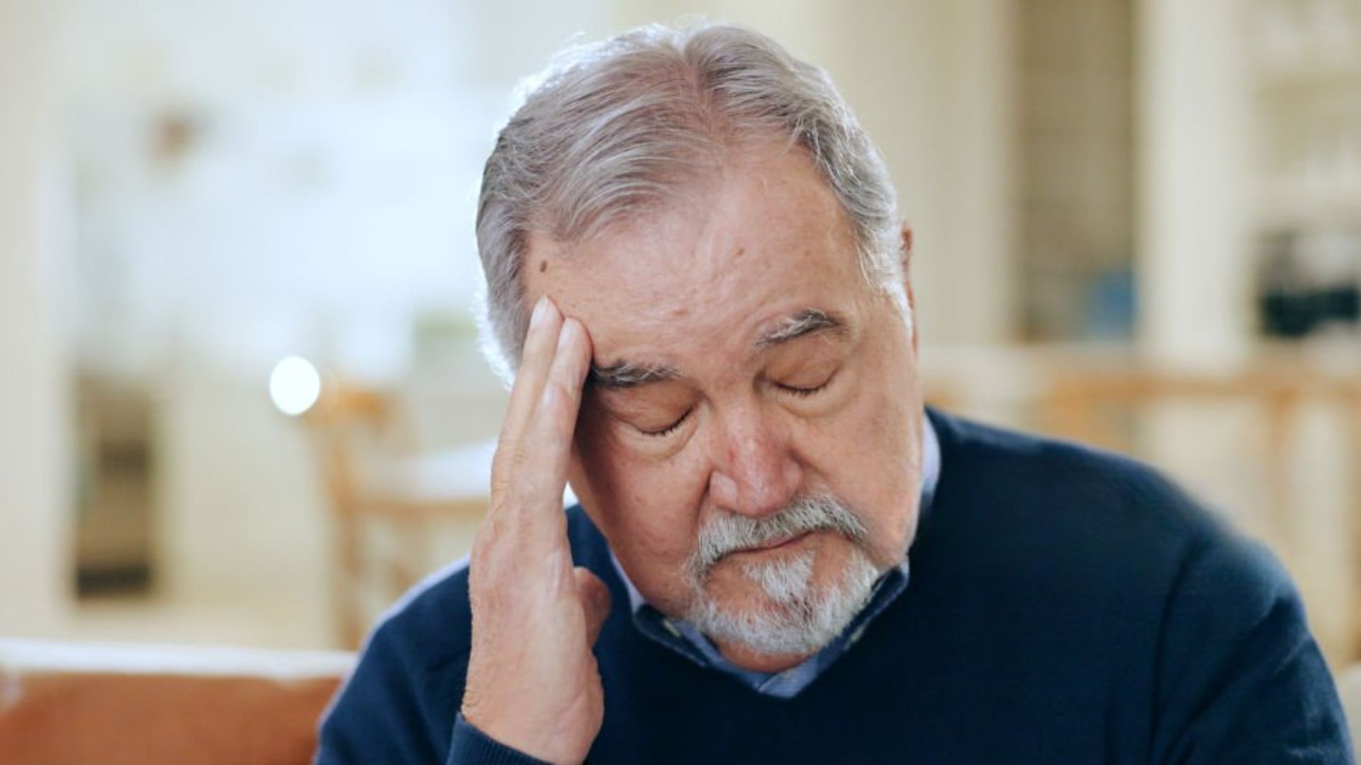 based on the picture Make me 60 characters alt text Make me 60 characters caption make me 140 characters Description Title of the blog: How Is Sleep Health and Mental Health Linked? SEO title to Mention: Older man experiencing mental fatigue linked to poor sleep