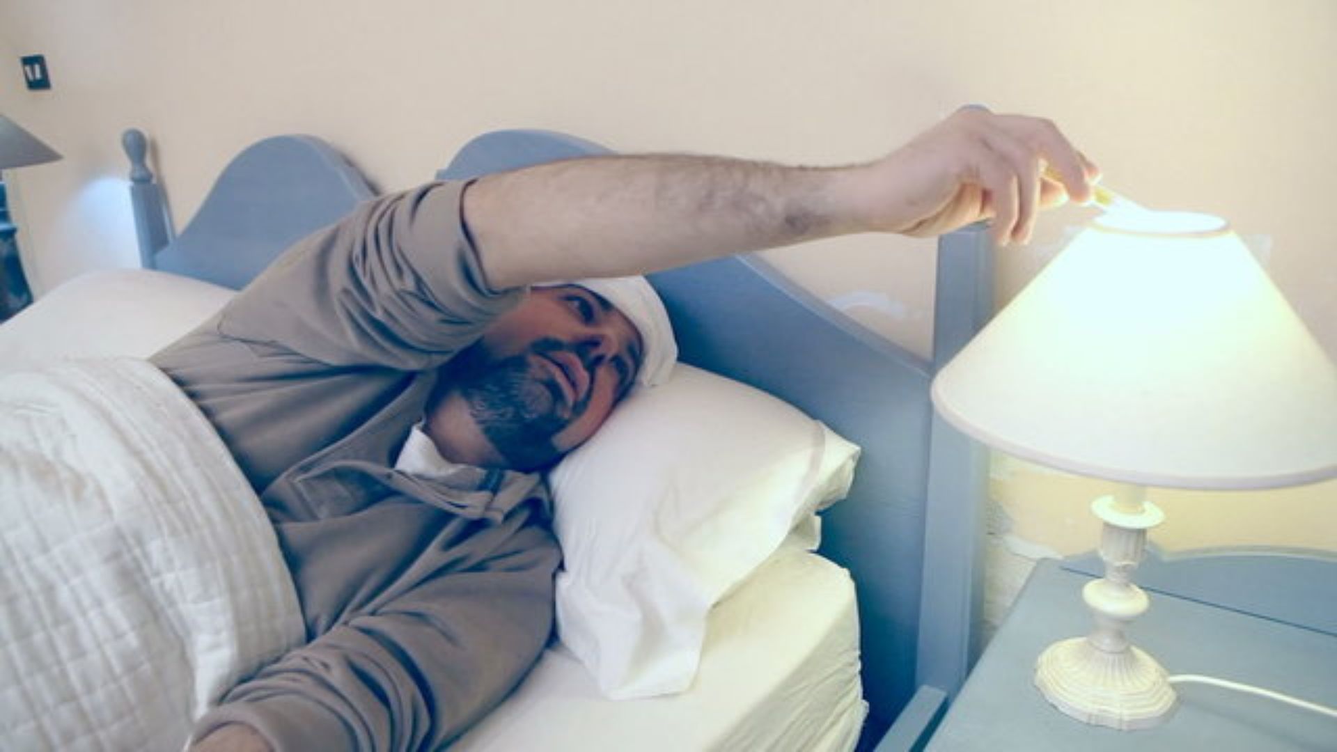 Reducing light exposure creates a darker bedroom for sleep