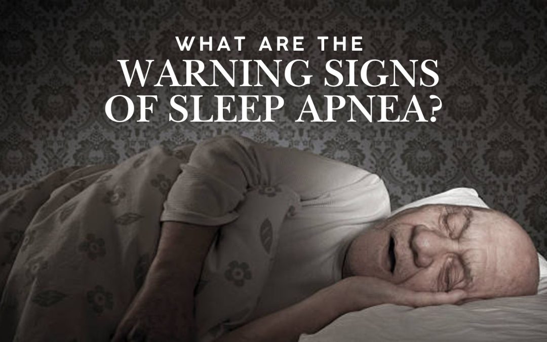 Man sleeping loudly on side showing signs of sleep apnea